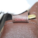 LOUIS VUITTON Damier Ebene Trousse Toilette Clutch Bag N47623 LV Auth 136718-20