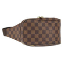 LOUIS VUITTON Damier Ebene Geronimos Shoulder Bag N51994 LV Auth 136720-1