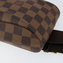 LOUIS VUITTON Damier Ebene Geronimos Shoulder Bag N51994 LV Auth 136720-9