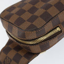 LOUIS VUITTON Damier Ebene Geronimos Shoulder Bag N51994 LV Auth 136720-14