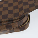 LOUIS VUITTON Damier Ebene Geronimos Shoulder Bag N51994 LV Auth 136720-15