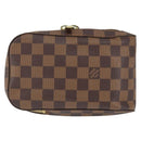 LOUIS VUITTON Damier Ebene Geronimos Shoulder Bag N51994 LV Auth 136720-13