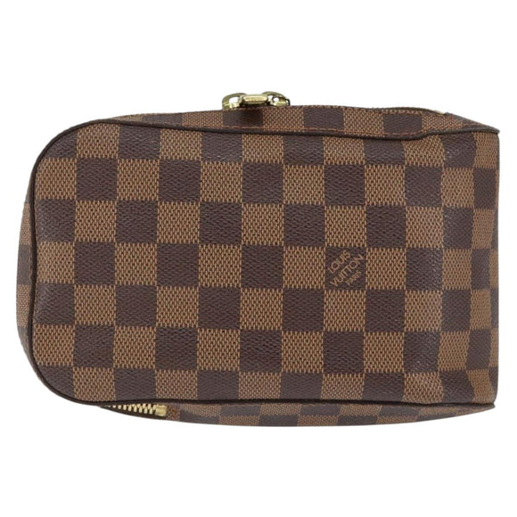 LOUIS VUITTON Damier Ebene Geronimos Shoulder Bag N51994 LV Auth 136720