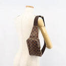 LOUIS VUITTON Damier Ebene Geronimos Shoulder Bag N51994 LV Auth 136720-22