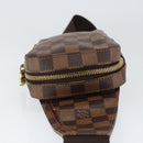 LOUIS VUITTON Damier Ebene Geronimos Shoulder Bag N51994 LV Auth 136720-4