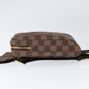 LOUIS VUITTON Damier Ebene Geronimos Shoulder Bag N51994 LV Auth 136720-5