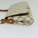 LOUIS VUITTON Damier Azur Favorit PM Shoulder Bag 2way N41277 LV Auth 136721-3