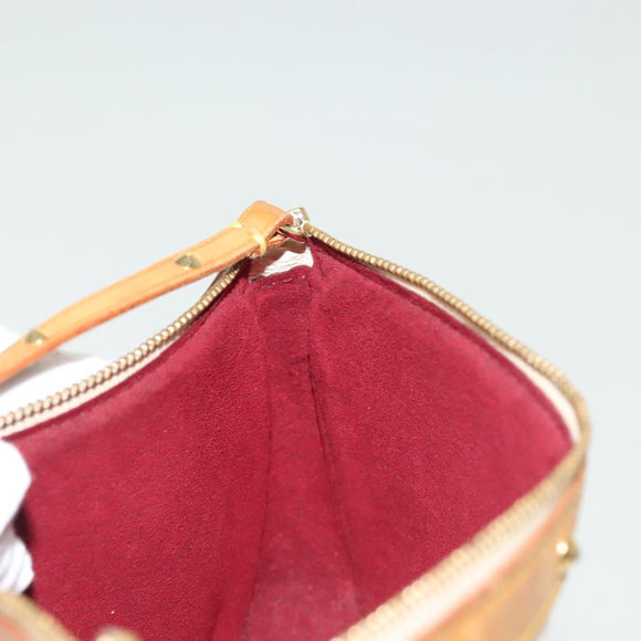 LOUIS VUITTON Monogram Multicolor Pochette Pouch White M92649 LV Auth 136723