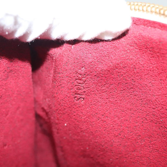 LOUIS VUITTON Monogram Multicolor Pochette Pouch White M92649 LV Auth 136723