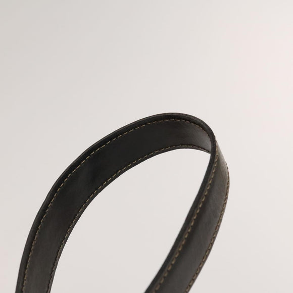 BURBERRY Nova Check Shoulder Bag PVC Beige Gold Auth 136729