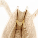 Christian Dior Trotter Canvas Book Tote Hand Bag Canvas White Auth 136735M-18