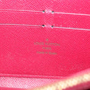 LOUIS VUITTON Monogram Multicolor Zippy Wallet White M60241 LV Auth 136736-18