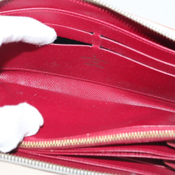 LOUIS VUITTON Monogram Multicolor Zippy Wallet White M60241 LV Auth 136736