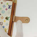 LOUIS VUITTON Multicolor Agenda PM Day Planner Cover White R21074 Auth 136737-18