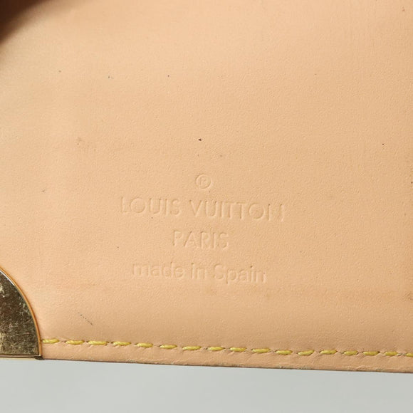 LOUIS VUITTON Multicolor Agenda PM Day Planner Cover White R21074 Auth 136737
