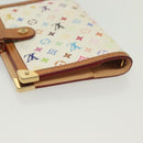 LOUIS VUITTON Multicolor Agenda PM Day Planner Cover White R21074 Auth 136737-5