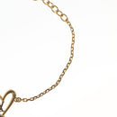 LOUIS VUITTON Brassle Heart Falling in Love Bracelet Gold M00466 LV Auth 136741-10