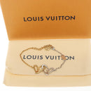 LOUIS VUITTON Brassle Heart Falling in Love Bracelet Gold M00466 LV Auth 136741-15
