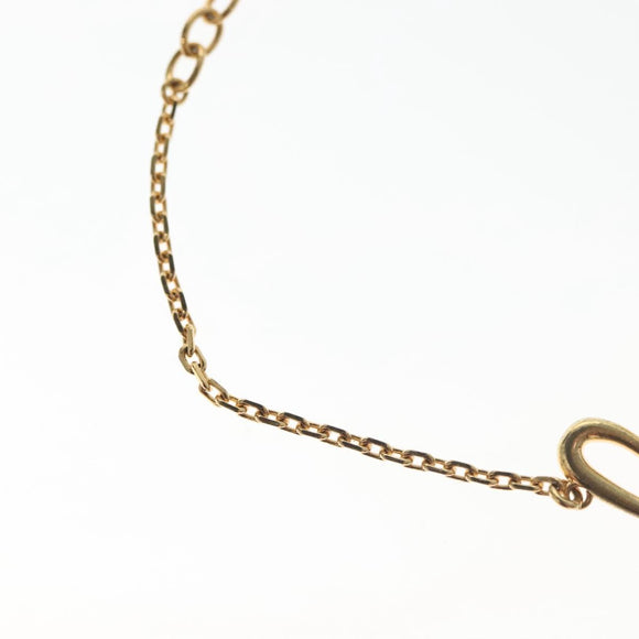 LOUIS VUITTON Brassle Heart Falling in Love Bracelet Gold M00466 LV Auth 136741