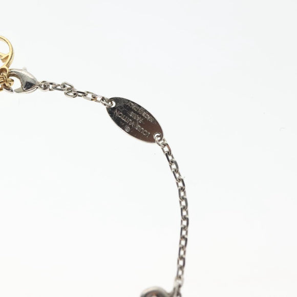 LOUIS VUITTON Brassle Heart Falling in Love Bracelet Gold M00466 LV Auth 136741