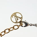 LOUIS VUITTON Brassle Heart Falling in Love Bracelet Gold M00466 LV Auth 136741-6