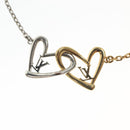 LOUIS VUITTON Brassle Heart Falling in Love Bracelet Gold M00466 LV Auth 136741-9