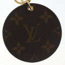 LOUIS VUITTON Monogram Porte Cles Cameo Charm White MP3203 LV Auth 136742-7