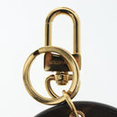 LOUIS VUITTON Monogram Porte Cles Cameo Charm White MP3203 LV Auth 136742-8