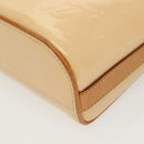 LOUIS VUITTON Vernis Sullivan Vertical Bag Marshmallow Pink M91298 Auth 136758-15