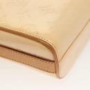 LOUIS VUITTON Vernis Sullivan Vertical Bag Marshmallow Pink M91298 Auth 136758-9