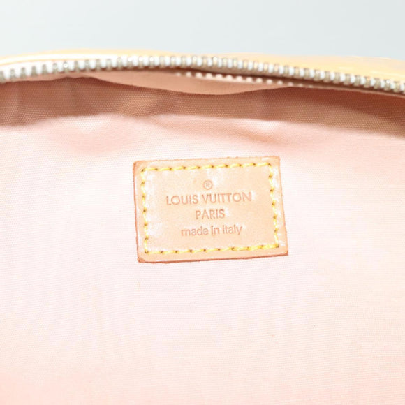 LOUIS VUITTON Vernis Sullivan Vertical Bag Marshmallow Pink M91298 Auth 136758