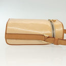 LOUIS VUITTON Vernis Sullivan Vertical Bag Marshmallow Pink M91298 Auth 136758-3