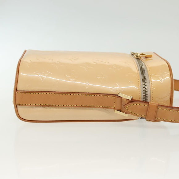 LOUIS VUITTON Vernis Sullivan Vertical Bag Marshmallow Pink M91298 Auth 136758