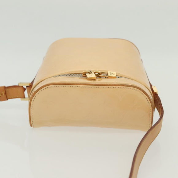 LOUIS VUITTON Vernis Sullivan Vertical Bag Marshmallow Pink M91298 Auth 136758