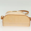 LOUIS VUITTON Vernis Sullivan Vertical Bag Marshmallow Pink M91298 Auth 136758-5