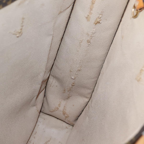 LOUIS VUITTON Monogram Sac Plat Hand Bag M51140 LV Auth 136768