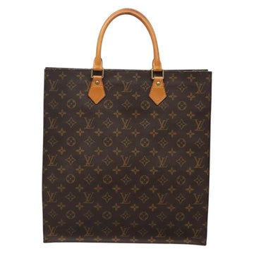 LOUIS VUITTON Monogram Sac Plat Hand Bag M51140 LV Auth 136768 - 0