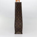 LOUIS VUITTON Monogram Sac Plat Hand Bag M51140 LV Auth 136768-3