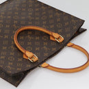 LOUIS VUITTON Monogram Sac Plat Hand Bag M51140 LV Auth 136768-6