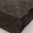 LOUIS VUITTON Monogram Sac Plat Hand Bag M51140 LV Auth 136769-9