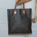LOUIS VUITTON Monogram Sac Plat Hand Bag M51140 LV Auth 136769-18