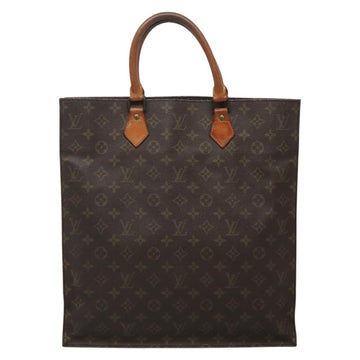 LOUIS VUITTON Monogram Sac Plat Hand Bag M51140 LV Auth 136769 - 0