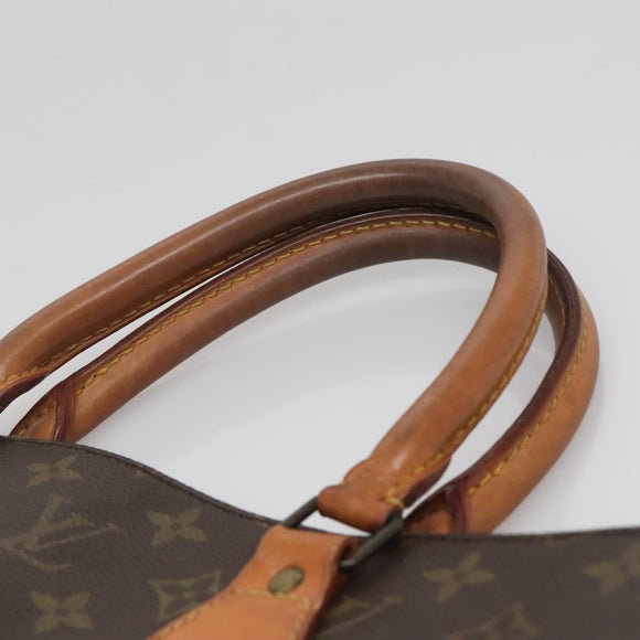 LOUIS VUITTON Monogram Sac Plat Hand Bag M51140 LV Auth 136769