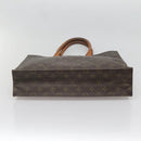 LOUIS VUITTON Monogram Sac Plat Hand Bag M51140 LV Auth 136769-5