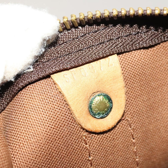 LOUIS VUITTON Monogram Keepall 45 Boston Bag M41428 LV Auth 136775