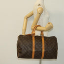 LOUIS VUITTON Monogram Keepall 45 Boston Bag M41428 LV Auth 136775-22