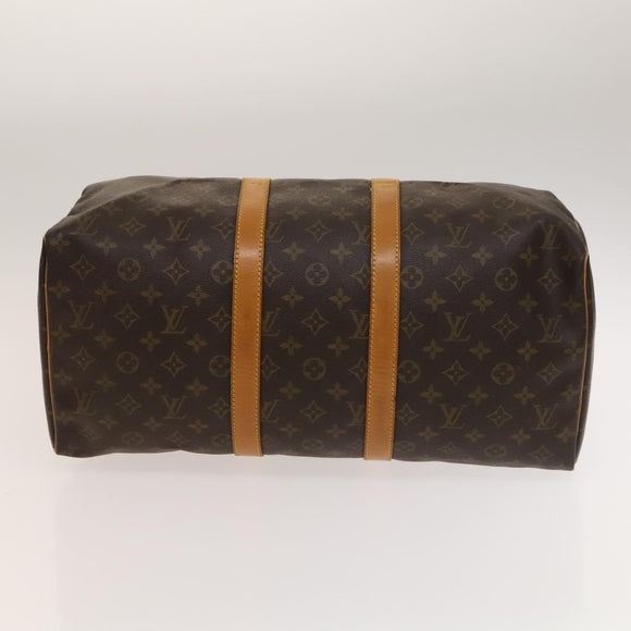 LOUIS VUITTON Monogram Keepall 45 Boston Bag M41428 LV Auth 136775