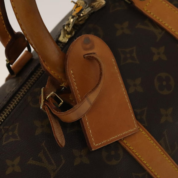 LOUIS VUITTON Monogram Keepall 45 Boston Bag M41428 LV Auth 136776