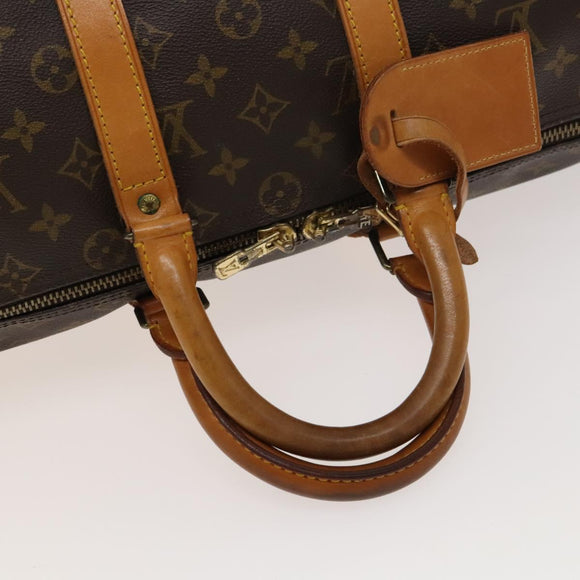 LOUIS VUITTON Monogram Keepall 45 Boston Bag M41428 LV Auth 136776