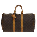 LOUIS VUITTON Monogram Keepall 45 Boston Bag M41428 LV Auth 136777-2